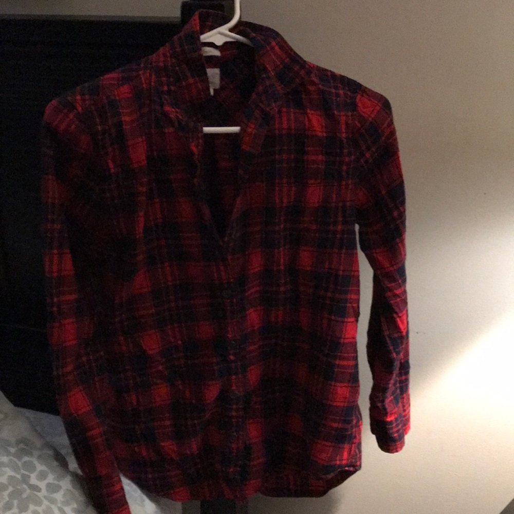 Red and black plaid